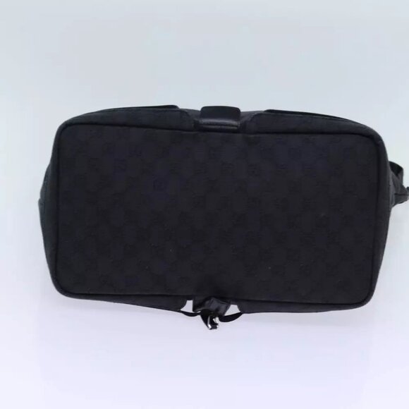 GUCCI GG Canvas Tote Bag Black - Picture 5 of 14